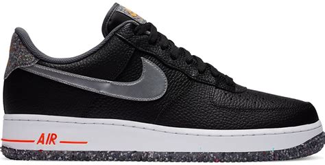 nike airforce 1 zwart heren